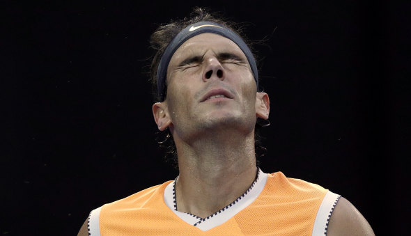 Rafael Nadal lost a surprisingly one-sided final to Novak Djokovic.