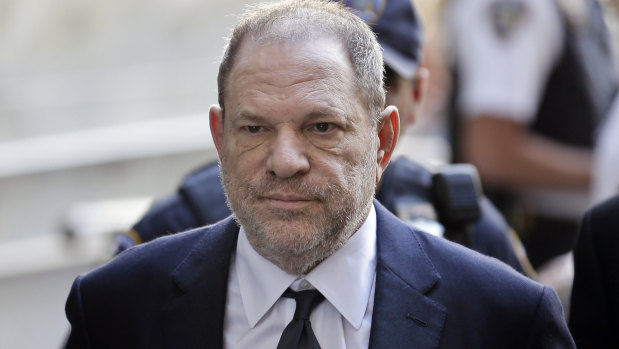 Harvey Weinstein arrives to court in New York in June.