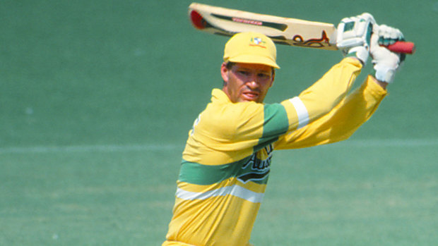 Dean Jones was picked by Kookaburra to launch its move into bats in the late 80s.