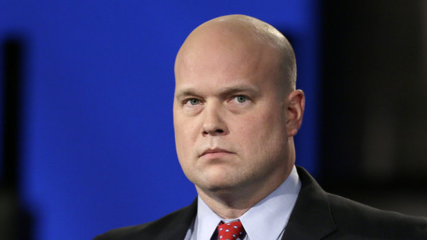 Acting US Attorney-General Matt Whitaker.