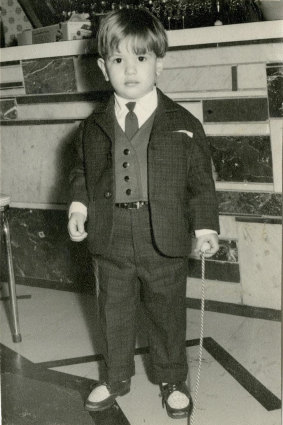 Even as a toddler I was a stickler for sartorial elegance.
