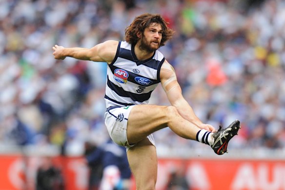 Going ahead: Former Geelong premiership player Max Rooke will proceed with his concussion class action against the AFL and the Cats.