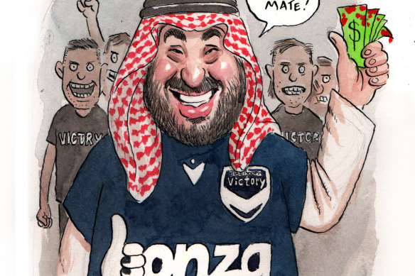 There are rumours that Saudi Arabia’s Mohammad Bin Salman wants to buy Melbourne Victory.