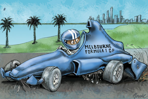 The Australian Grand Prix was a mess.