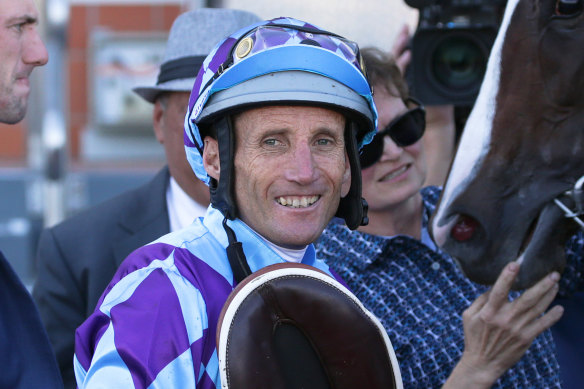 Still the one: Damien Oliver is going strong at 47.