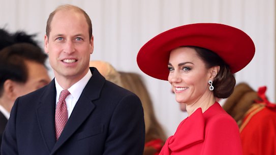 Prince William and Princess Catherine in November 2023.