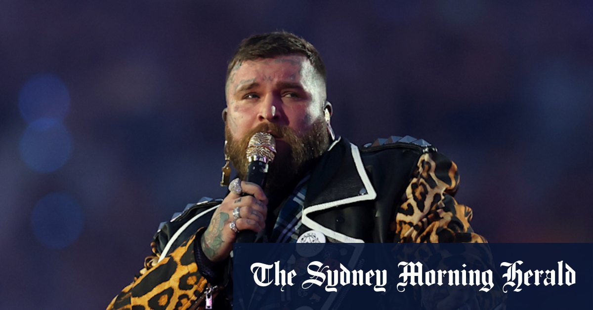 Teddy Swims or Teddy Sinks? The verdict on the NRL grand final pre-game show