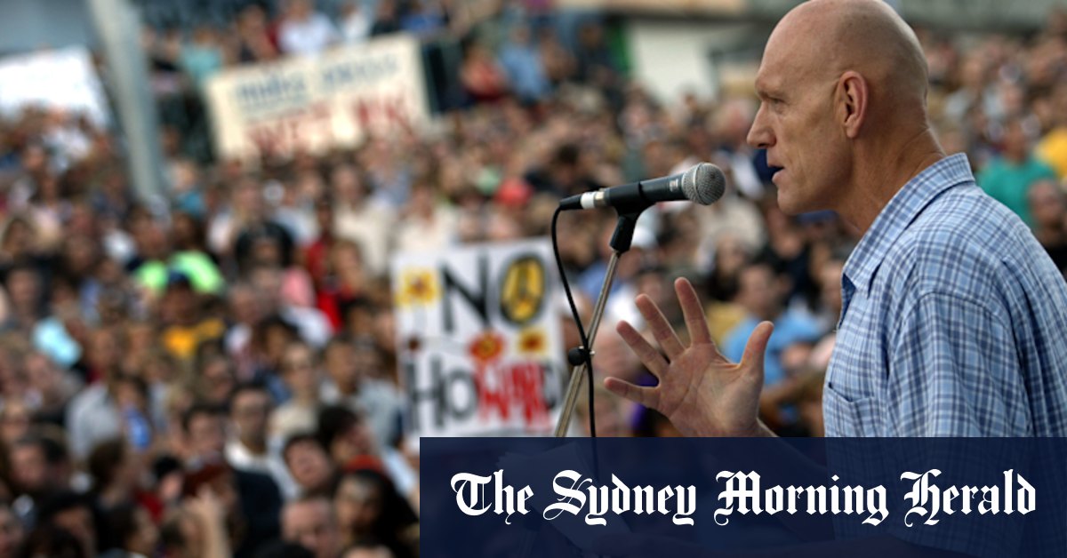 From the Archives, 2003: Peace rally draws over 100,000 to Melbourne - Vimarsana News