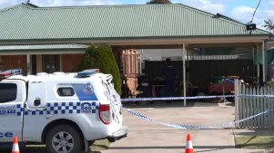 Emma Bates, a 49-year-old from Cobram in the state’s far north, was found dead at her home on Campbell Road about 2.15pm on Tuesday.