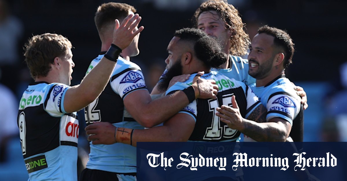 Cronulla didn’t look a top-four chance early on against the Knights. That quickly changed