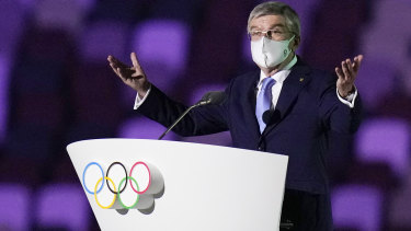 Thomas Bach, president of the International Olympic Committee.