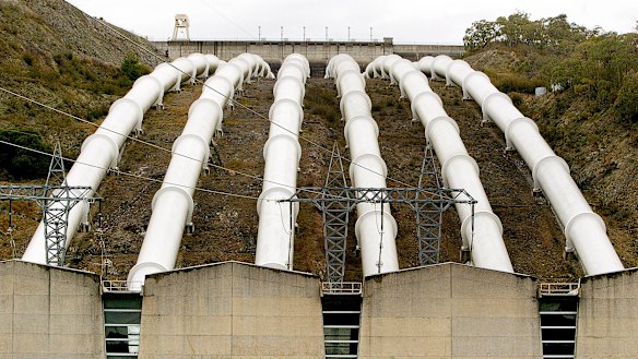 The bushfire activity in the Snowy Mountains is threatening the Snowy Hydro transmission lines.