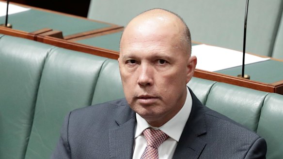 Home Affairs Minister Peter Dutton accused Labor leader Bill Shorten of ignoring advice from security agencies.