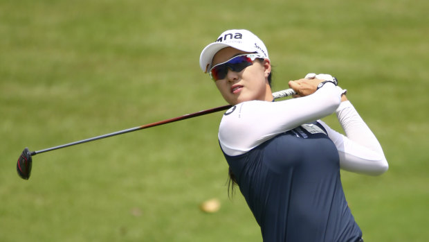 On the rise: Minjee Lee.