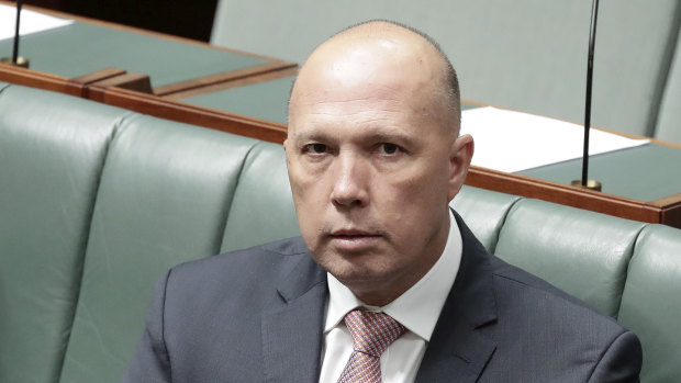 Home Affairs Minister Peter Dutton accused Labor leader Bill Shorten of ignoring advice from security agencies.