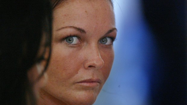 Schapelle Corby at Bali's Magistrates Court.