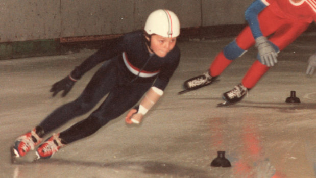 Steven Bradbury as a 12-year-old.