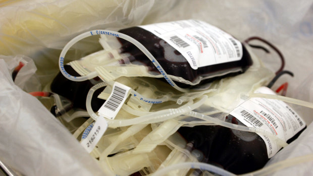 Britain removes blanket ban on gay blood donors.