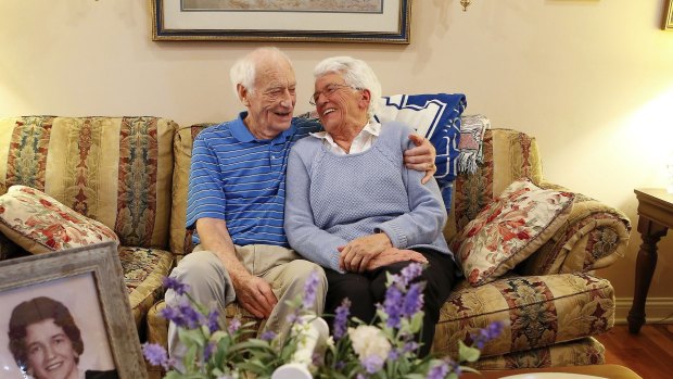 Harold Holland and Lillian Barnes  are getting married again after 50 years.