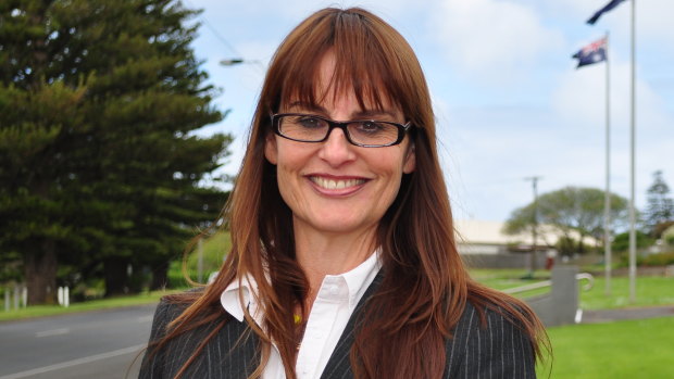 Sharon Kelsey was controversially sacked from Logan City Council in February last year.