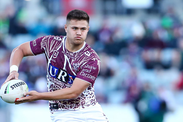 Manly Sea Eagles have opened discussion with five-eighth Josh Schuster to keep him at the club long term.