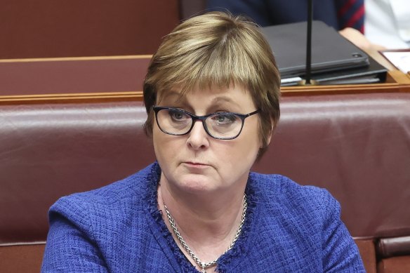 Defence Minister Linda Reynolds is due to return to work after April 2.