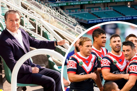 The Roosters remain on a solid footing thanks to the deep pockets of chairman Nick Politis.