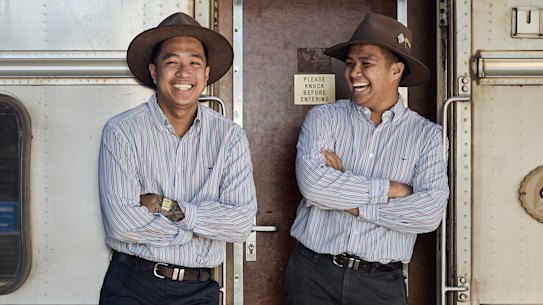 Charles (left) and Carl Ong Sio.