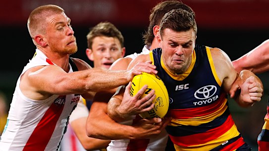 Nabbed: Brad Crouch has joined St Kilda.