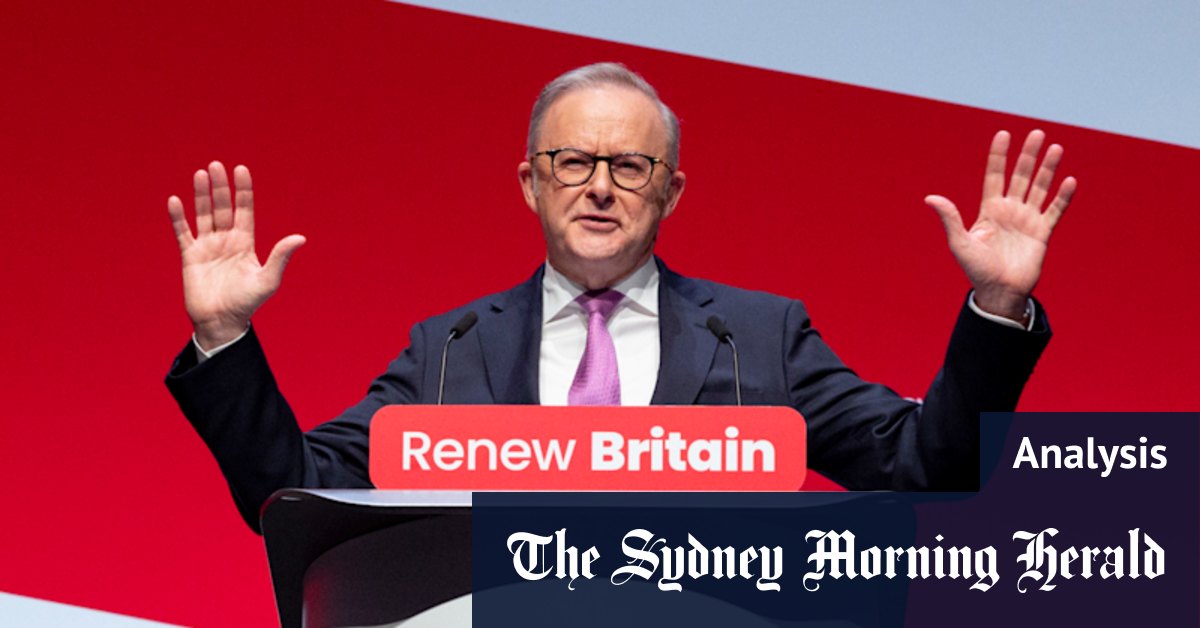 Albanese speech sparks debate over Australian PM’s involvement in British politics