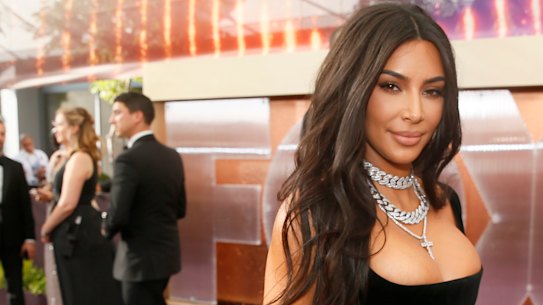 Kim Kardashian West made $A285 million from the sale of a 20 per cent stake in her make-up brand. 