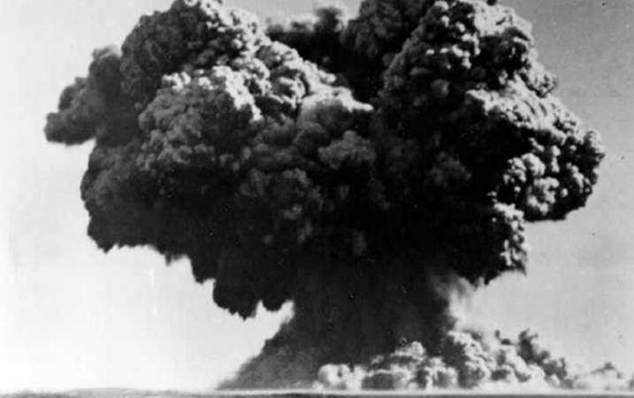 From the Archives, 1952:  British atomic bomb test shakes WA town