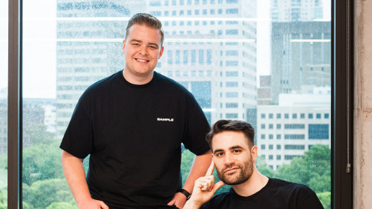 Co-founders Elliott Gibb and Jascha Zittel created Sample, a professional networking app designed to be the LinkedIn of ‘grey-collar’ professions.