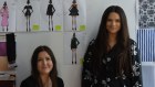 Directors & designers at Macgraw, Beth MacGraw (left) and Tessa MacGraw (right) in their Darlinghurst studio.