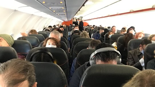 Experience in airports and on board during new hygiene policies after COVID-19 outbreak.