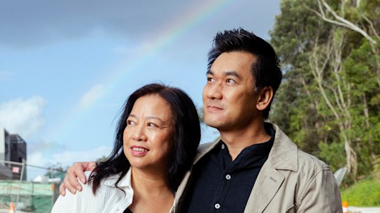 Leigha and Pine Luxa at Willoughby Grounds.