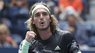 Us Open Tennis 2019 Ranting Stefanos Tsitsipas Crashes Out Against Andrey Rublev