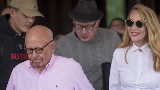 Touching down in Australia, Murdoch may be plotting his next move