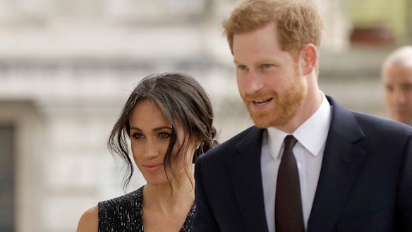 Meghan Markle and Prince Harry. 