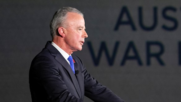 Australian war memorial director Dr Brendan Nelson is upfront about pursuing donations from arms manufacturers.