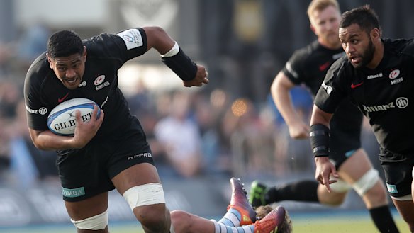Wallaby-in-waiting?: Will Skelton has transformed playing for Saracens.