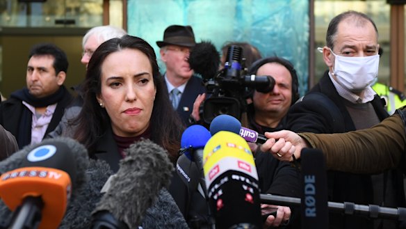 Julian Assange's fiancée Stella Moris has urged the US President to pardon him.