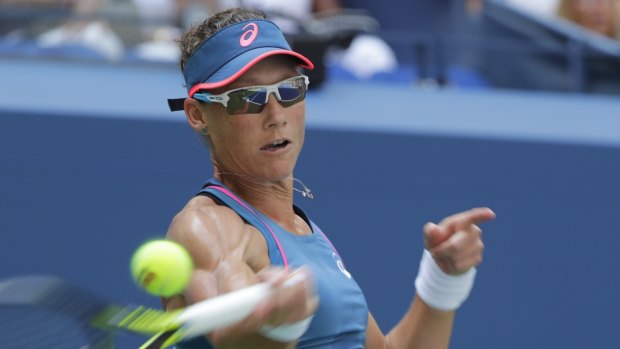 Sam Stosur has a focused strength-training program that includes power lifting.