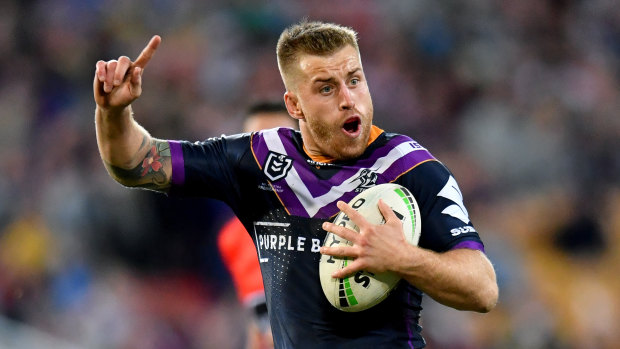 Young bull: Cameron Munster's clash with Benji Marshall will be a corker.