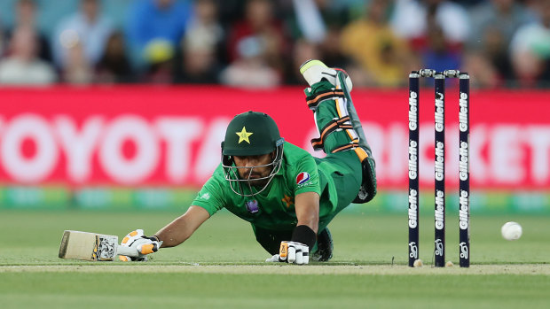 Pakistan captain Babar Azam proved a tough nut for Australia's bowlers to crack.