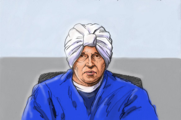A court sketch of Malka Leifer this week.
