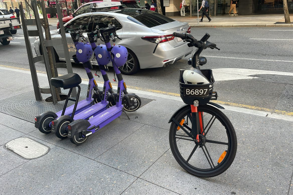 Rideshare provider Beam’s general manager Tom Cooper said the data showed e-scooter popularity could surpass that of bicycles in the coming years. 