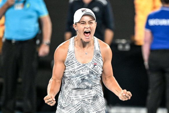 Ash Barty breaks a 44-year drought.