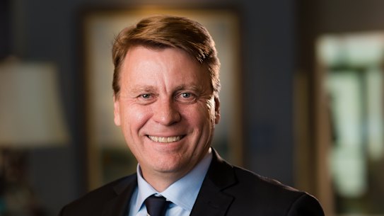 Tom Palmer, CEO and president of gold miner Newmont.