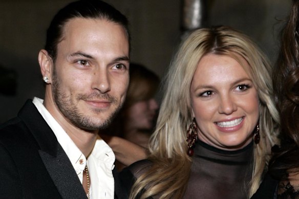 Britney Spears and her then husband Kevin Federline in 2006.